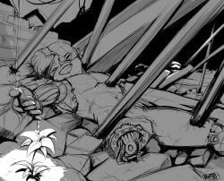 original_character, pandottermon, anthro, cable, collapsed