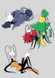 bretta_(hollow_knight), green_prince_(hollow_knight), green_prince_(hollow_knight:_silksong), hornet_(hollow_knight), the_knight_(hollow_knight)