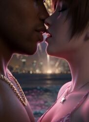 carl_johnson, kasumi_(doa), dead_or_alive, grand_theft_auto, grand_theft_auto:_san_andreas