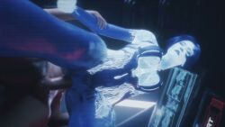 cortana, cortana_v2, male_spartan_(halo), master_chief, spartan_(halo)