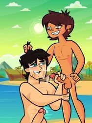 ren_(disventure_camp), tom_(disventure_camp), disventure_camp, disventure_camp:_fans_vs_favorites, beach