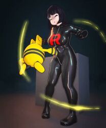 elekid, team_rocket, team_rocket_grunt, team_rocket_grunt_(female), pokemon