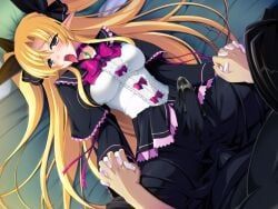himekishi_olivia, nakano_sora, 1boy, 1girl, ahegao