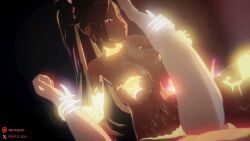 shihouin_yoruichi, bleach, bleach:_the_thousand-year_blood_war, mastapov, 1boy