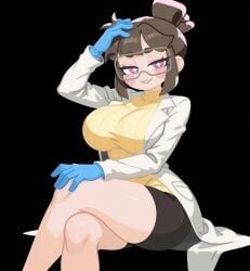 pochi_(pochi_science), pochi_science_(character), pochi_science, pochi_art, 1girls