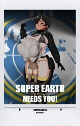 brickey, helldiver_(helldivers), rokmc_chan, helldivers, helldivers_2