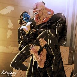 karena_lesproux, lupo, nemesis_(resident_evil), tyrant, capcom