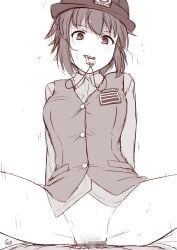 kurihashi_minami, tetsudou_musume, magbushi, 1boy, 1girls