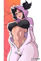 juri_han, street_fighter, kritukri, 1girls, abs