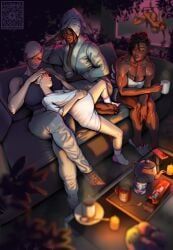 danica_(dmitrys), dasha_smith-ivanova, mascha_smith-ivanova, meryl_(dmitrys), peach_(dmitrys)