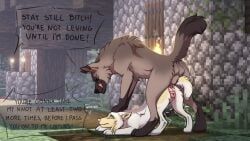 chestnut_wolf_(minecraft), lumia_(lumiathemerchant), microsoft, minecraft, mojang