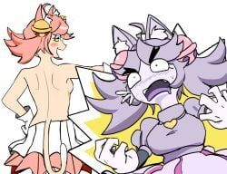 irritable_ghost_(deltarune), mad_mew_mew, mew_mew_(undertale), pink_(deltarune), deltarune