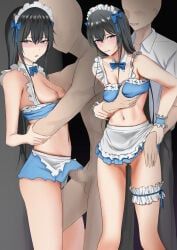 ankurusu, yukinoshita_yukino, yahari_ore_no_seishun_lovecome_wa_machigatteiru., 1boy, 1girl