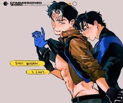 dick_grayson, jason_todd, nightwing, red_hood_(dc), batman_(series)
