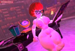 velma_dinkley, scooby-doo, scarletspiceshop, 1girls, big_breasts