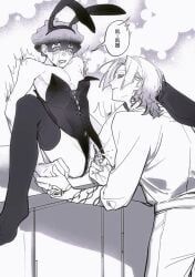 alexis_ness, michael_kaiser, blue_lock, 2boys, bigger_male