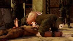 ghost_(modern_warfare_2), simon_riley, call_of_duty, tetesin, ass