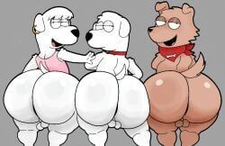brian_griffin, jasper_(family_guy), new_brian, family_guy, furu_flami