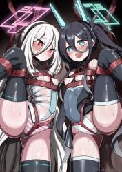 aris_(blue_archive), kei_(blue_archive), blue_archive, kumasan_(kumazonjp), 2girls