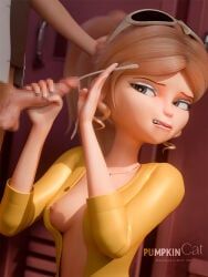 adrien_agreste, chloe_bourgeois, ladybug_&_cat_noir:_the_movie, miraculous:_tales_of_ladybug_and_cat_noir, miraculous_ladybug
