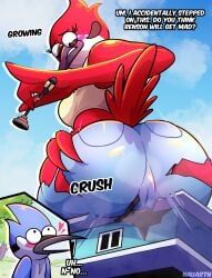 margaret_smith_(regular_show), mordecai_(regular_show), regular_show, nauartn, ass