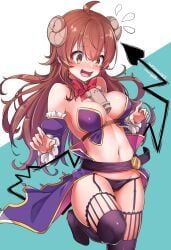 yoshida_yuuko, machikado_mazoku, konnyaku_(kk-monmon), 1girls, ahoge