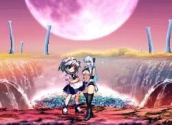 iari_(mugen), oc, sakuya_izayoi, m.u.g.e.n, touhou