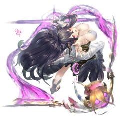 danua, draph, hansel_(granblue_fantasy), granblue_fantasy, kawarage