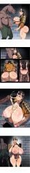 inutade, dungeon_meshi, shinhyunxi, 1boy, 1girls