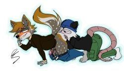 platislut, rocky_rakoon_(artist), american_opossum, anal, anthro