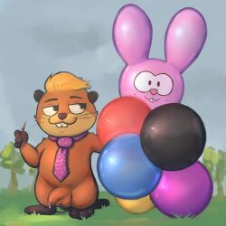 hoppers, badipoki, accessory, anthro, balloon