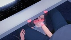 weeaboo_cat, black_keyboard, blue_carpet, blush, blushing_female