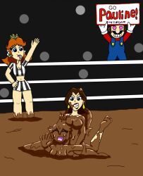 mario, pauline, pauline_(mario), princess_daisy, princess_peach