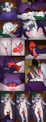 faust_(sandentwins), jakkai, mitten_leapfoot_(sandentwins), slightly_damned, sandentwins