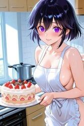 hotaru_tomoe, sailor_saturn, bishoujo_senshi_sailor_moon, apron, black_hair