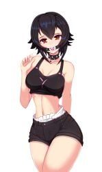 yuhi_(sofia's_secret), sofia's_secret, lilith-fetish, 1girls, black_crop_top