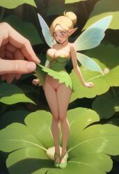 tinker_bell, disney, peter_pan_(disney), 1boy, 1girls