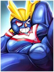 all_might, all_might_(cosplay), el_primo_(brawl_stars), brawl_stars, my_hero_academia