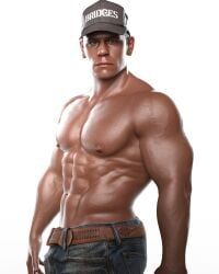 john_cena, real_person, wwe, 1boy, bara