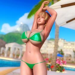 meg_(doa), dead_or_alive, dead_or_alive_5, doahdm, bikini