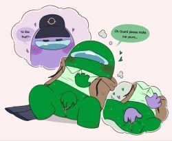 among_us_green, among_us_purple, among_us, among_us_(on_guard), fingering