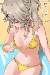 kasukabe_tsumugi, voicevox, eru_aise, 1girls, beach