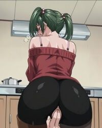 rie_morita, bible_black, bible_black_gaiden, jugglar, 1girls