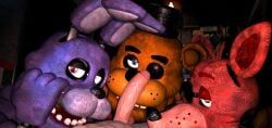 bonnie_(fnaf), foxy_(fnaf), freddy_(fnaf), freddy_fazbear, golden_freddy_(fnaf)