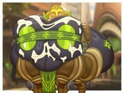 orisa, blizzard_entertainment, overwatch, derius, areola
