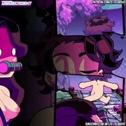 nezuko_kamado, tanjiro_kamado, demon_slayer, dddecadent, kissclaw