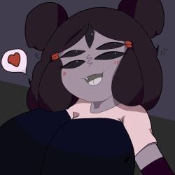 muffet, undertale, undertale_(series), 5_eyes, big_breasts
