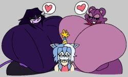 caitlyn_(gremlingrounded), glaceon, glacier_wynterson, original_character, pokemon_(species)