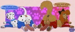 dixie_(fox_and_the_hound), perdita, 101_dalmatians, disney, the_fox_and_the_hound_2
