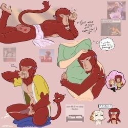 sun_wukong, monkey_king:_hero_is_back, seshkenas, anthro, covered_in_cum